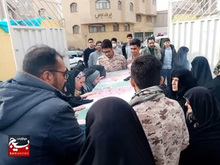 دانش آموزان شاهرودی میزبان شهید گمنام+ تصاویر