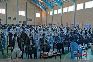 برگزاری رزمایش اقتدار بسیجیان در نیکشهر