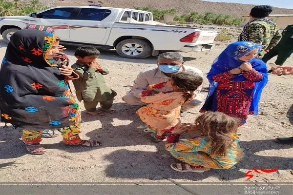 رزمایش کمک مومنانه در دهستان هودیان دلگان