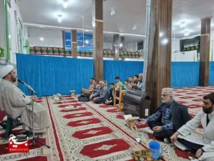 آیین معنوی  اعتکاف در روستای حسن هندو خانمیرزا