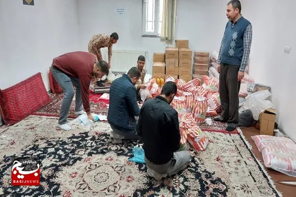 توزیع ۳۵۰ بسته معیشتی به مناسبت عید نوروز و ماه رمضان بین نیازمندان صالح‌آبادی
