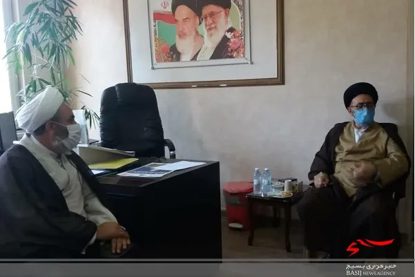 دیدار امام جمعه تبریز با مسئول نمایندگی ولی فقیه در سپاه عاشورا