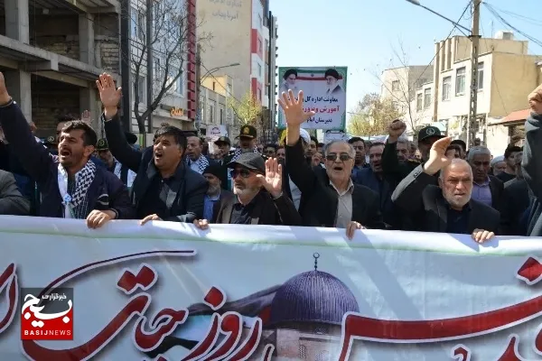فریاد استکبار ستیزی در فضای میانه طنین‌انداز شد