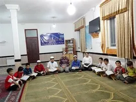 روخوانی قرآن کریم در پایگاه شهید کشیری برده رشه مریوان