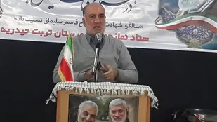 مکتب حاج قاسم مدرسه انسان ساز و جریان جاری هدایت گر است