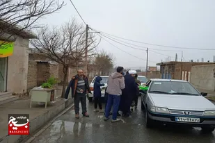 ایستگاه صلواتی بسیجیان پایگاه بیت المقدس روستای توانه نهاوند