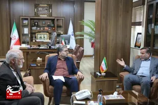 دیدار معاون وزیر راه با استاندار خوزستان+عکس