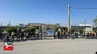 گزارش پرشور همایش دوچرخه&zwnj;سواری در قلب روستای قلعه کعبی زیدون&nbsp;