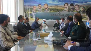 دیدار مدیرکل آموزش و پرورش استان و رئیس دانشگاه فرهنگیان با حجت الاسلام معبودی
