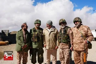 حضور فرماندهان سپاه و مسوولان اجرایی استان قزوین در مناطق مرزی شمال&zwnj;غرب کشور