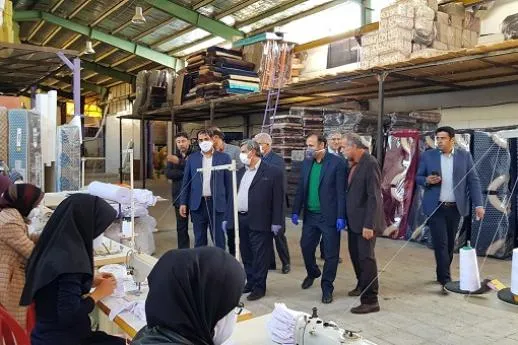 راه‌اندازی دومین خط تولید ماسکِ در شهرکرد