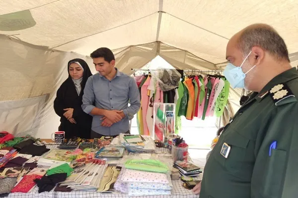 برگزاری نمایشگاه اقتصاد مقاومتی توسط گروه جهادی شهید موسوی