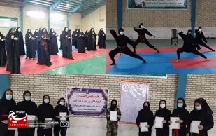 همایش بزرگ ورزشی اقتدار دسته&zwnj;های رزمی و ورزشی گردان&zwnj;های کوثر سپاه تهران بزرگ