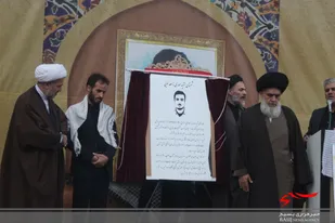 چهلم شهیدزاهدلویی در قم برگزار شد