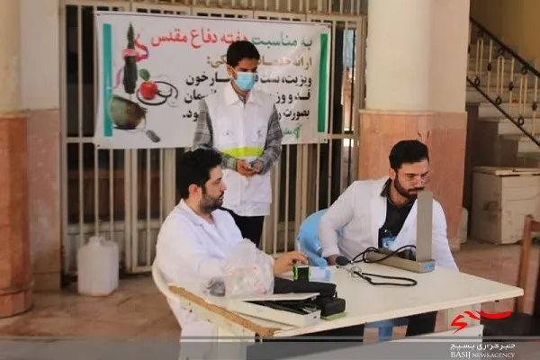 برپایی میز خدمت جهادی خدمات پزشکی در نماز جمعه این هفته در چابهار