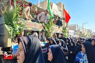 استقبال مردم پایتخت وحدت از پیکر ۱۲ شهید گمنام دفاع مقدس