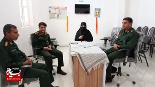 بازدید فرمانده سپاه ناحیه رودان از ۴حوزه مقاومت بسیج مستقر در بخش رودخانه&nbsp;