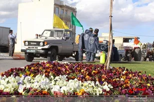 رزمايش دفاع بيولوژيك سربازان حاج قاسم سليماني در گلپايگان