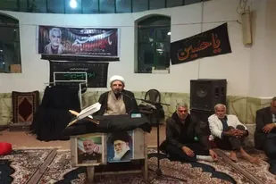 مراسم دومین سالگردشهادت شهید حاج قاسم سلیمانی در شهر دهرم