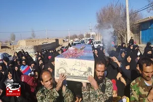 اقلیدی&zwnj;ها میزبان پیکر شهدای گمنام دفاع مقدس
