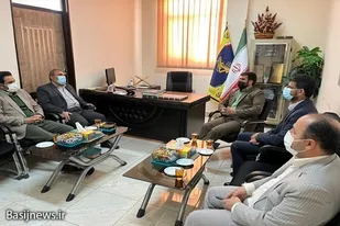 دیدار مدیر کل زندانهای سیستان و بلوچستان با مدیر بسیج کارمندان
