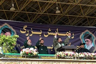 اجتماع ۱۲ هزار نفری جهادگران بسیجی تهران در محله هرندی برگزار شد