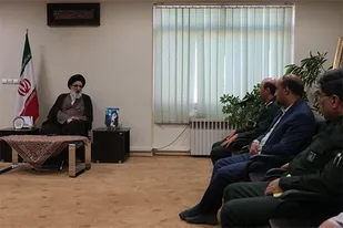 دیدار اعضای هیئت رئیسه سپاه البرز با نماینده ولی فقیه در این استان