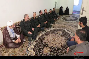 سرکشی هیئت رئیسه سپاه انصار الحسین(ع) از خانواده شهید &laquo;قاسمی&raquo;