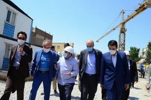 پیشرفت ۶۰درصدی ایستگاه لاله خط یک قطار شهری تبریز