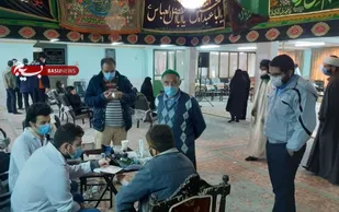 ویزیت و&nbsp;ارائه داروی رایگان همراه با توزیع مواد ضدعفونی کننده در دهستان جاغرق