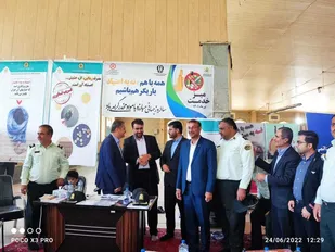 برگزاری میز خدمت مشاوره و مبارزه با موادمخدر در یاسوج