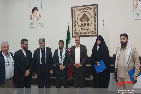 پایگاه مقاومت بسیج شورای شهر شیراز افتتاح شد