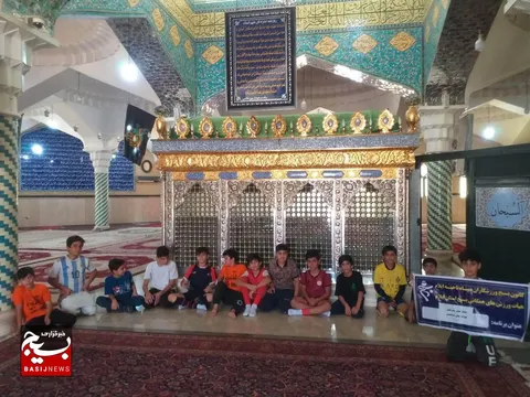 جوانه‌های صالحین در اردوی فرهنگی ورزشی