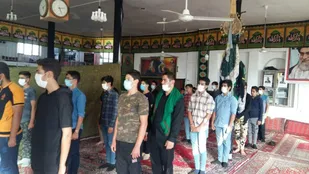 دوره آموزش مقدماتی بسیجیان حوزه بسیج مساجد و محلات حمزه سیدالشهدا منطقه کلاته خیج شاهرود