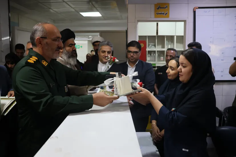 سرهنگ پاسدار مصطفی شیبانی: پرستاران، نماد صبر، ایثار و مجاهدت در مسیر سلامت جامعه هستند