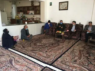 دیداربا خانواده شهدا در لردگان