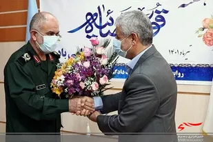 دیدار سردار رزمجو با مدیر کل دادگستری استان بوشهر