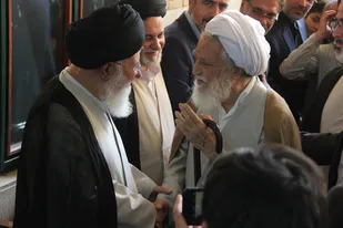 مراسم یادبود همسر آیت الله علم الهدی