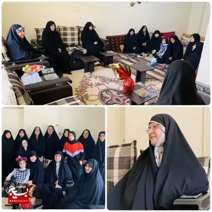 دیدار با بانوی پیشکسوت ورزمنده دوران  دفاع مقدس درخرمشهر