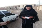 توزیع ۷۰۰ عدد ماسک در بخش قرقری شهرستان هیرمند