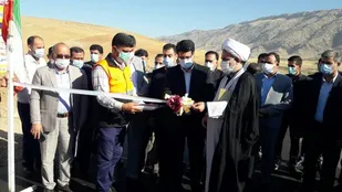 ۱۰ پروژه زیربنایی با حضور معاون استاندار در چرداول افتتاح شد