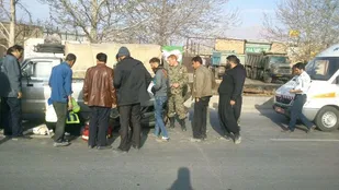 بی&zwnj;احتیاطی یک راننده در ملایر خطرآفرین شد