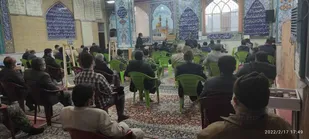 حضوراعضای شورای اسلامی شهرستان شهرضا در جمع رزمندگان و بسیجیان گردان ۱۱۲ امام حسین علیه السلام