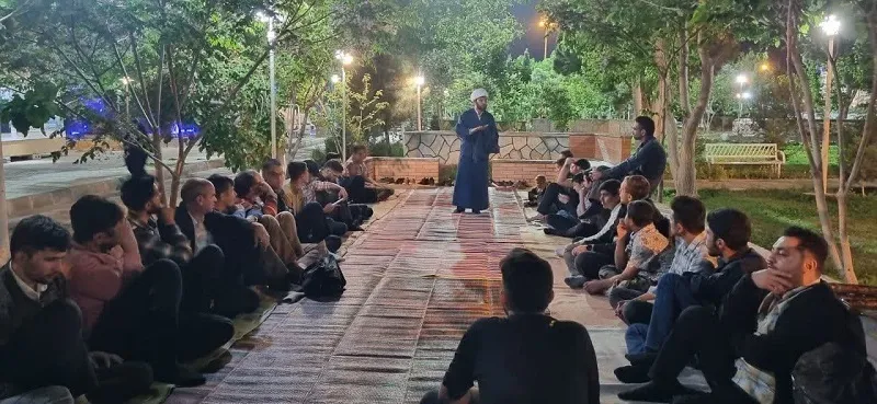 اردوی یک روزه مجموعه شهید کاظمی شهرستان نجف آباد