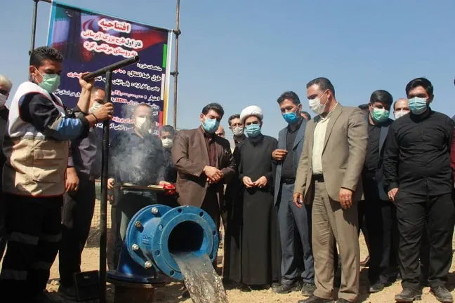 آب آشامیدنی با کیفیت پایتخت به روستای بزرگ مرتضی گرد رسید