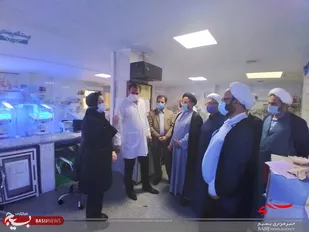 دیدار مسئول دفتر نمایندگی ولی فقیه در سپاه آمل با مدافعان سلامت + تصاویر