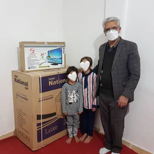 توزیع ۴۳۵ دستگاه بخاری گازی بین مددجویان کمیته امداد منطقه یک یاسوج