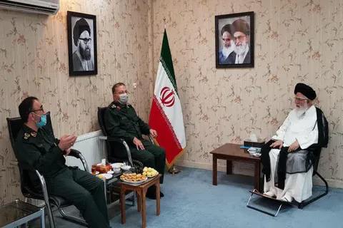 دیدار رییس سازمان بسیج مستضعفین با آیت الله علم الهدی