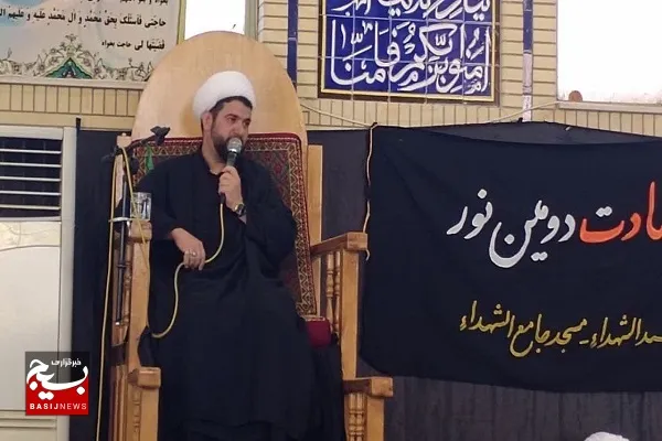 عزاداری بازاریان کازرون در سالروز شهادت امام رضا (ع)