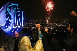 فریاد &laquo;الله اکبر&raquo; مردم خوزستان پس از &laquo;وعده صادق ۳&raquo; طنین&zwnj;انداز شد